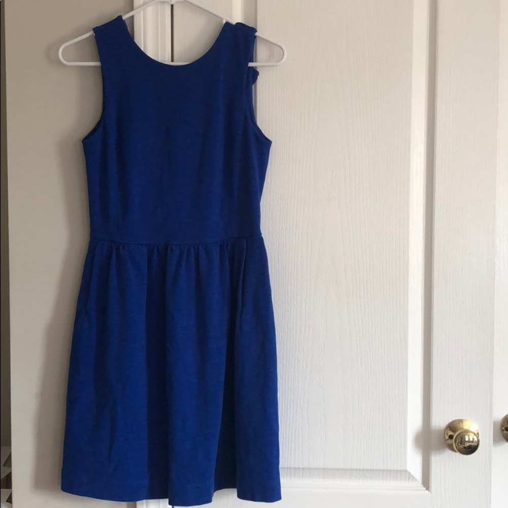 Royal blue J. Crew Dress